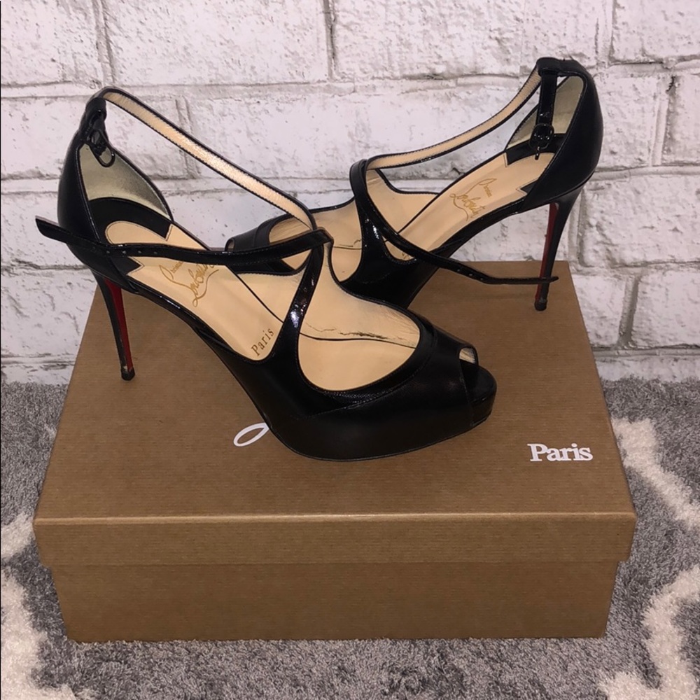 Christian Louboutin Mira Bella 100 Nappa Shiny - Picture 4 of 7